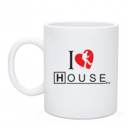 Чашка I love House