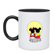 Чашка Mickey и Miney Mouse