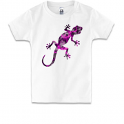 Дитяча футболка з космічним гекконом
