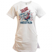 Подовжена футболка freestyler