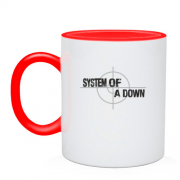 Чашка System of a Down з прицілом