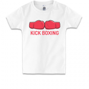 Детская футболка kickboxing перчатки