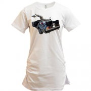 Подовжена футболка DeLorean DMC-12