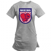 Подовжена футболка boxing