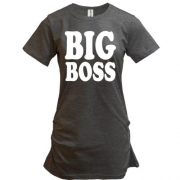 Подовжена футболка для начальника "Big boss"