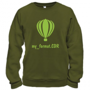 Свитшот для дизайнера "my_format.CDR"