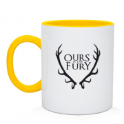 Чашка Ours Is the Fury (з гербом Баратеонів)