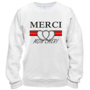 Свитшот Merci mon cheri