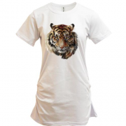 Подовжена футболка з мордою тигра (1)