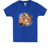 Детская футболка с Дедом Морозом