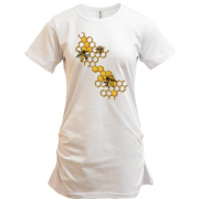 Подовжена футболка з бджолами у вулику