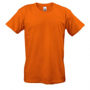 Мужская оранжевая  футболка