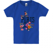 Детская футболка с Эйфелевой башней "Salut Paris!"