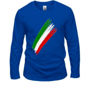 Лонгслів з кольорами прапора Італії