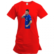 Подовжена футболка з Eden Hazard
