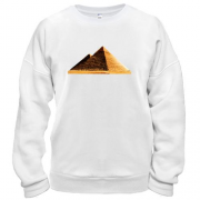 Свитшот с пирамидами Гизы