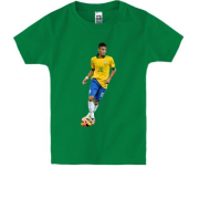 Детская футболка с Neymar Brazil