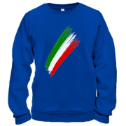 Свитшот с цветами флага Италии