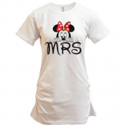Подовжена футболка з Міні Маус "mrs"