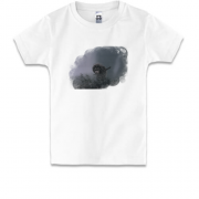 Дитяча футболка з їжачком в тумані
