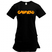 Подовжена футболка з написом "Garfield"