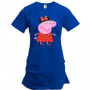 Подовжена футболка з мамою свинкою (свинка Пеппа)