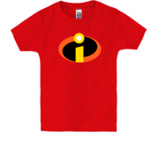 Детская футболка с логотипом Суперсемейки