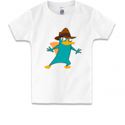 Детская футболка с агентом Пэрри-утконосом