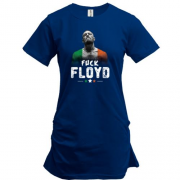 Подовжена футболка з Конором Мак Грегором "Fuck Floyd"