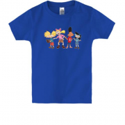 Дитяча футболка з персонажами мультфільму "Ей, Арнольд"