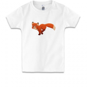 Дитяча футболка з біжучим лисеням