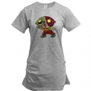 Подовжена футболка з зомбі-Стьюї