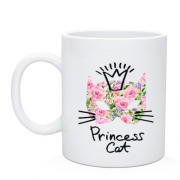 Чашка Princess cat (из цветов)