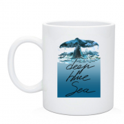 Чашка с китом "deep blue sea"