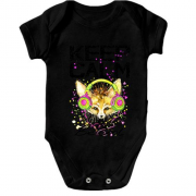 Детское боди с лисой Keep calm & be cool