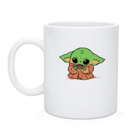 Чашка Baby Yoda.