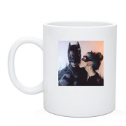 Чашка Бэтмен с подругой
