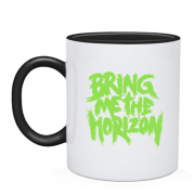 Чашка Bring me the horizon green