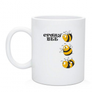 Чашка Crazy Bee Пчелы