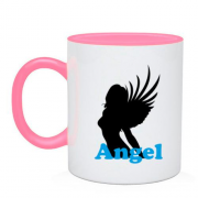 Чашка Девушка ангел