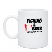 Чашка Fishing and beer