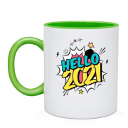 Чашка Hello 2021