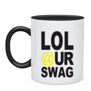Чашка Lol our Swag