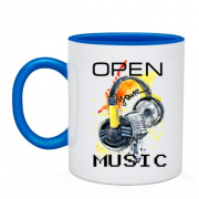 Чашка Open your music (1)