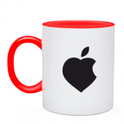 Чашка Яблуко-Серце