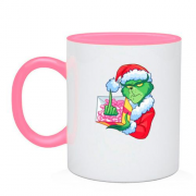 Чашка "Новорічний грінч показує ф*к"