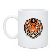 Чашка "Тигр з ієрогліфом"