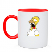 Чашка "Уставший Гомер"