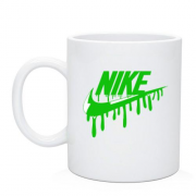 Чашка лого "Nike" c потеками