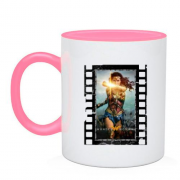 Чашка з Wonder Woman в кінострічці